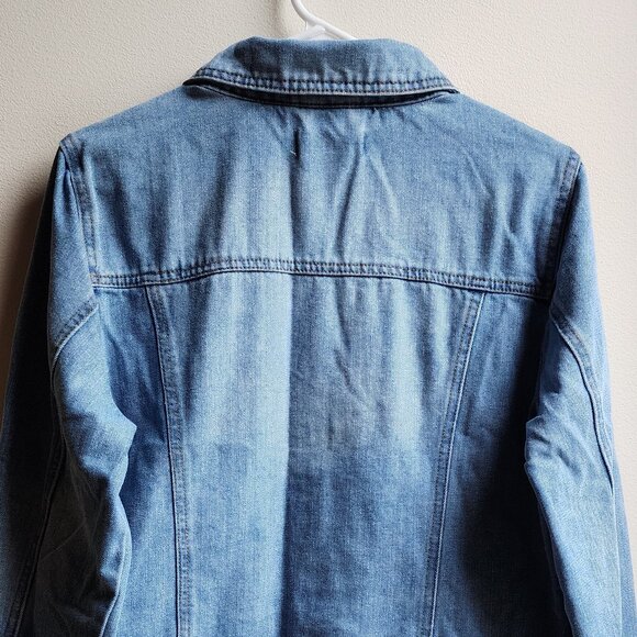 Ci Sono Light Wash Jean Jacket Size XL - Picture 13 of 16